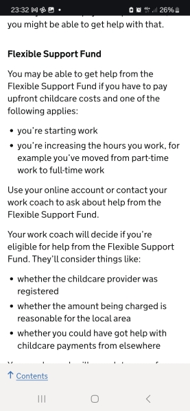 Universal credit childcare when would they pay it