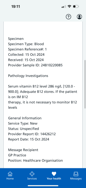 Does anyone know anything about ferritin levels?