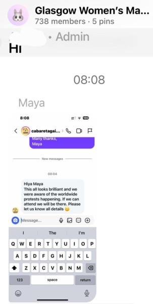 The “women’s march” that’s all about the men.