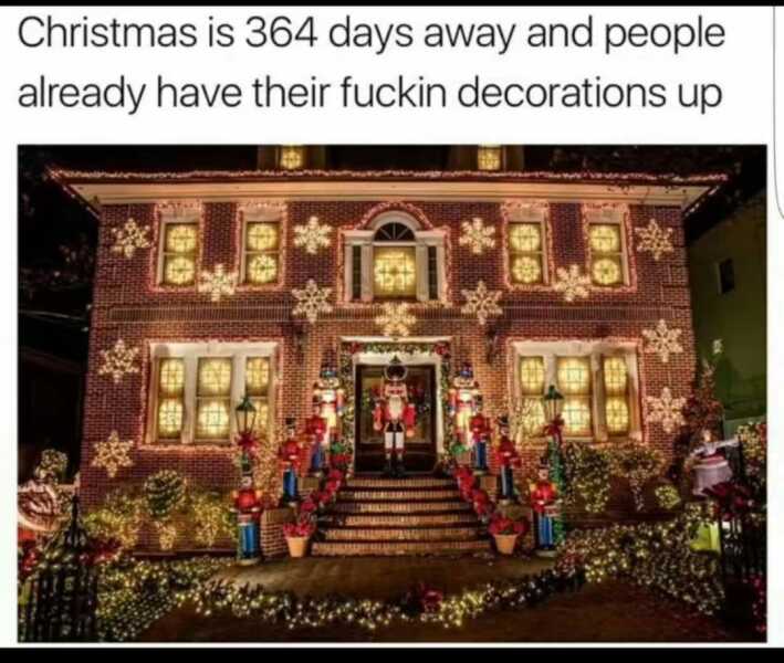 The Christmas tree is down!