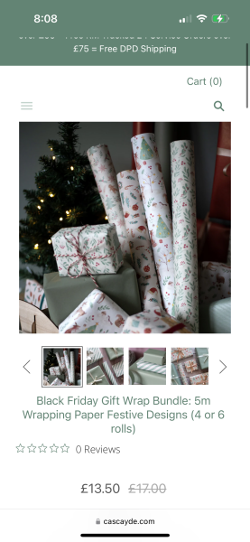What wrapping paper have you gone for?