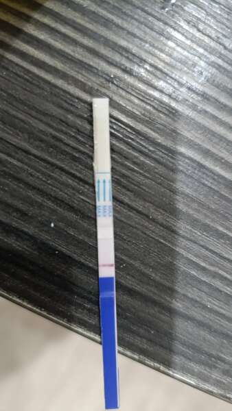 Is this invalid test, a positive or ink smudge??
