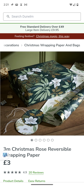 What wrapping paper have you gone for?