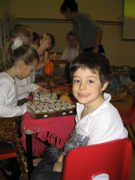 It's advent for the Playmobil people in our house...