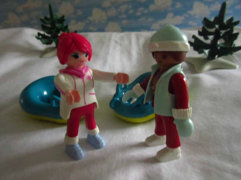 It's advent for the Playmobil people in our house...