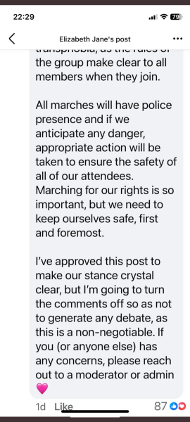 The “women’s march” that’s all about the men.