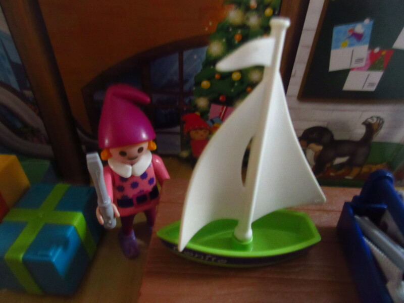 It's advent for the Playmobil people in our house...