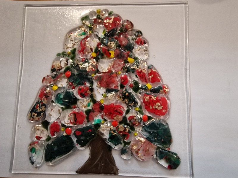 The Bluestocking - the one with the Christmas stocking