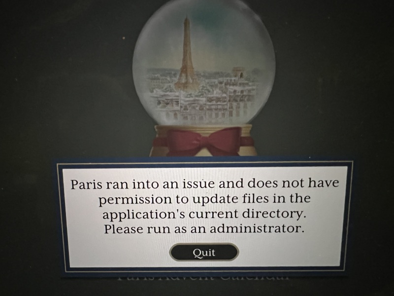 Mac Laptop Advent Calendar Download Stopped Working: Help!