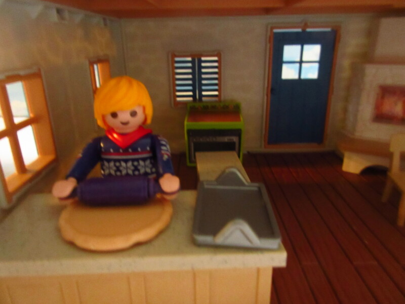 It's advent for the Playmobil people in our house...