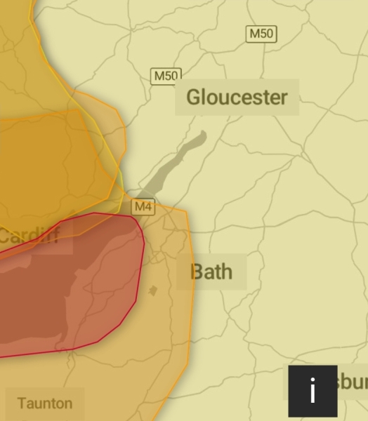 Dh making us drive in red warning
