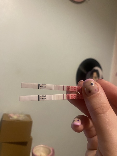 Positive test or evap line?
