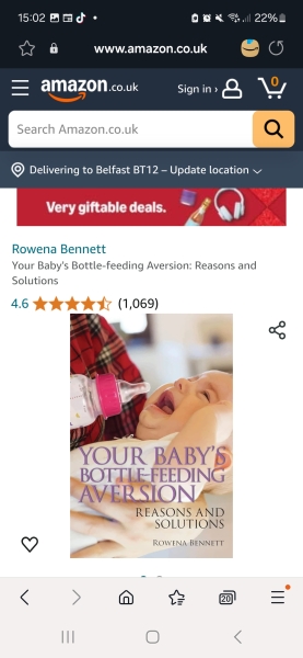 To not force feed my child