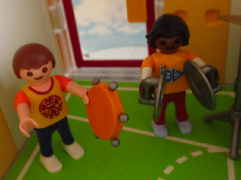 It's advent for the Playmobil people in our house...