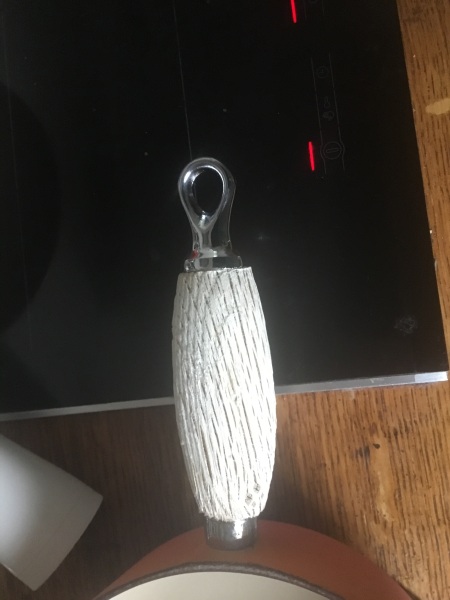 To ask where I can get a new end-piece for this Le Creuset saucepan?