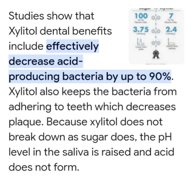 Anyone using xylitol for it's dental properties?