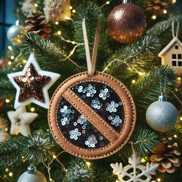 The Bluestocking - the one with the Christmas stocking