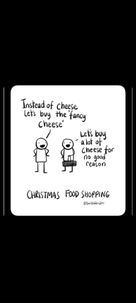 Damn you christmas cheese…!