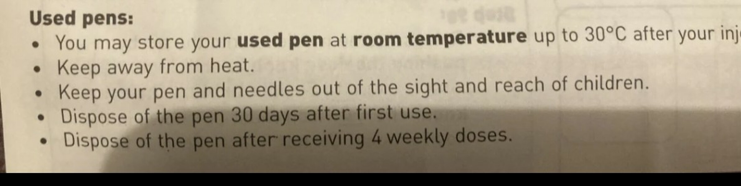 Mounjaro can be stored past 30 days if always refrigerated??