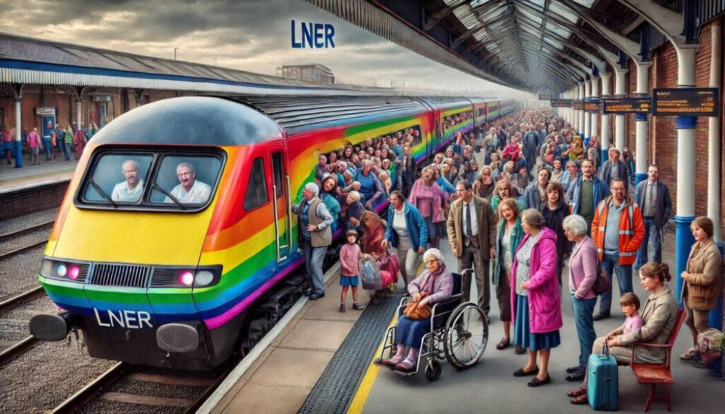 Q. "How much did the Pride paint job on that train cost?" - A. "We won't tell you because you don't believe that TWAW"