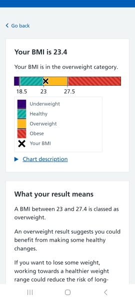 To ask about men 5ft 7 and 9 stone?