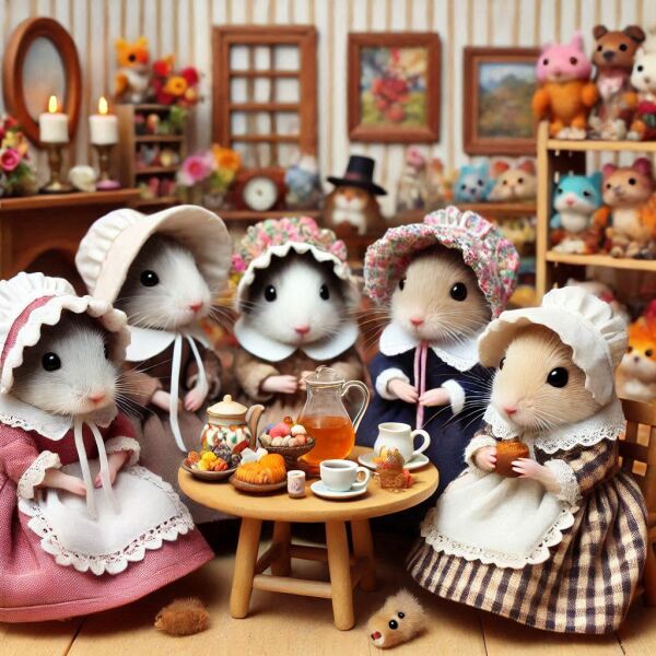 The Bluestocking - the one with the Christmas stocking