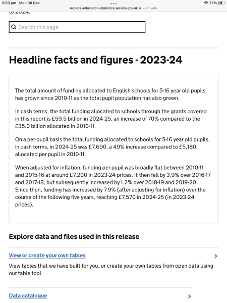 Tax on school fees