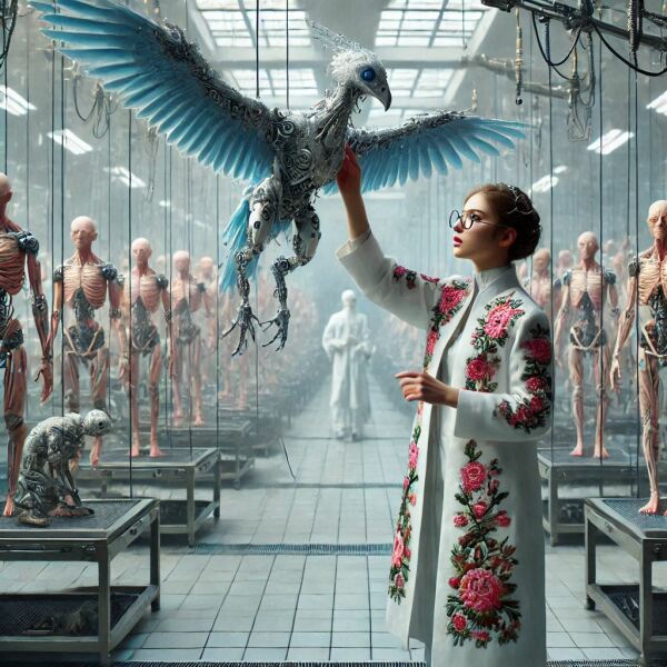 The Bluestocking - the one with the Christmas stocking