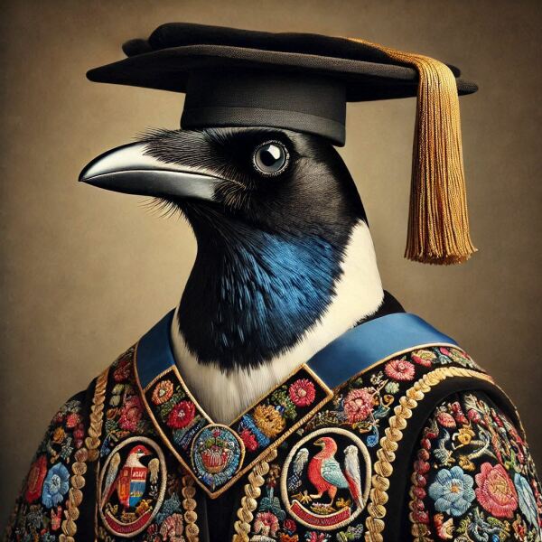 The Bluestocking - the one with the Christmas stocking