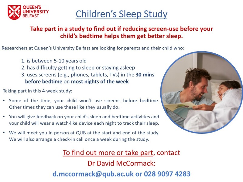 Northern Ireland - Children's Sleep Study
