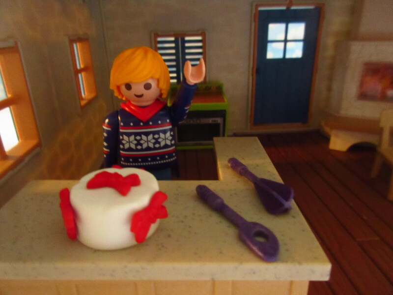 It's advent for the Playmobil people in our house...