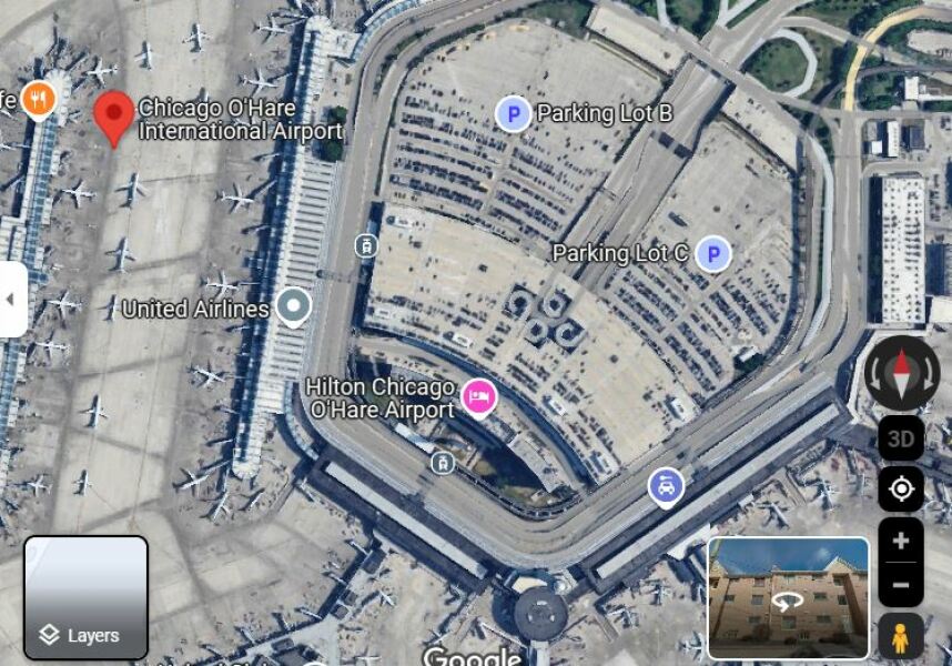 Google Earth - why no planes at Heathrow?