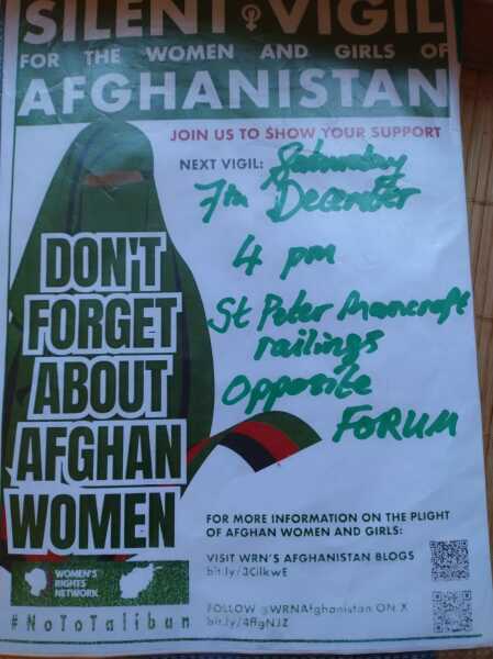 It’s Norfolk Libraries Again! Vigil for Afghan Women!