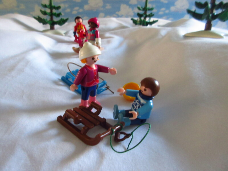 It's advent for the Playmobil people in our house...