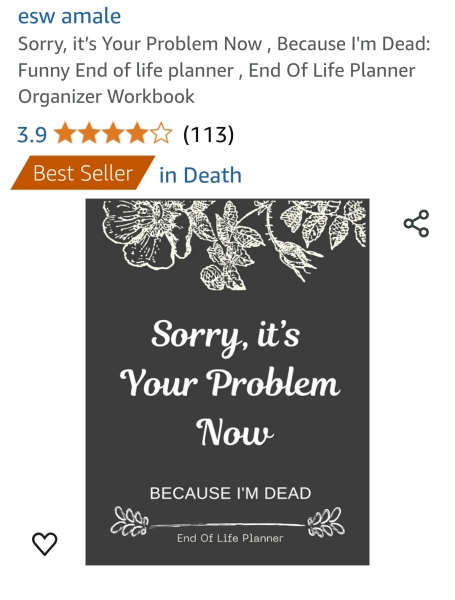 Organising a death book