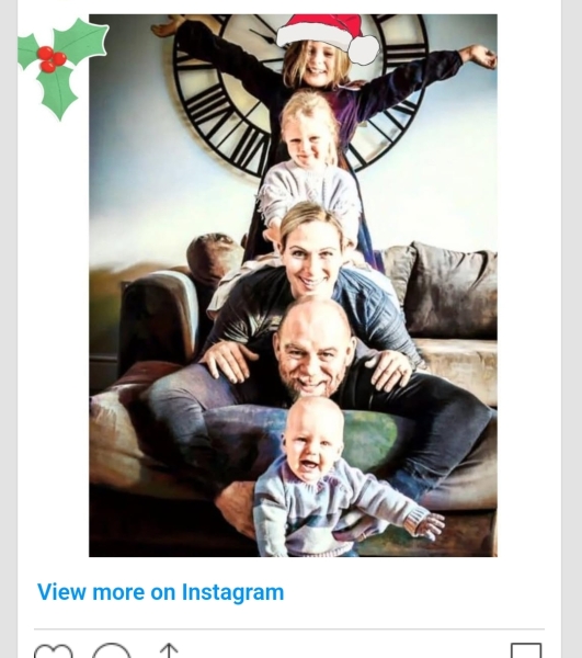 Oh dear...Harry and Meghan's Christmas card photo