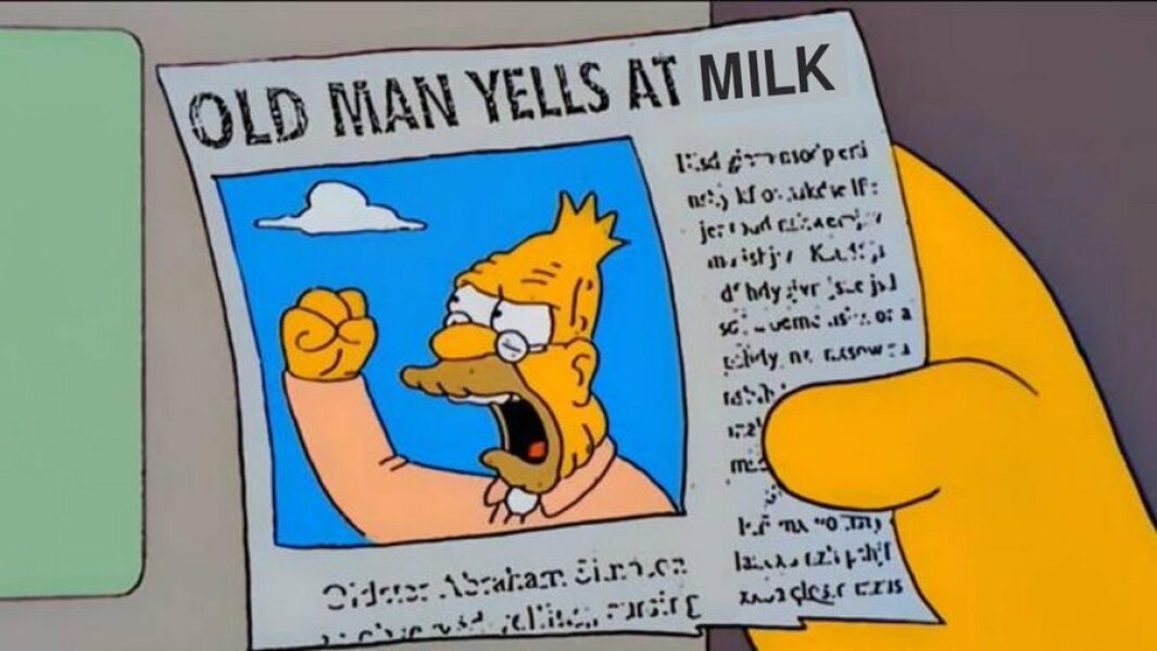 Is semi-skimmed milk a left wing option?