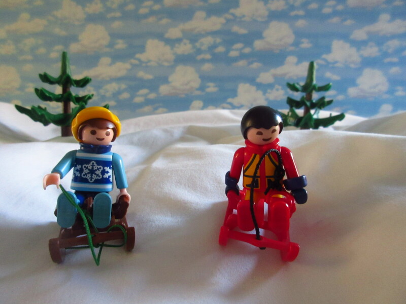 It's advent for the Playmobil people in our house...