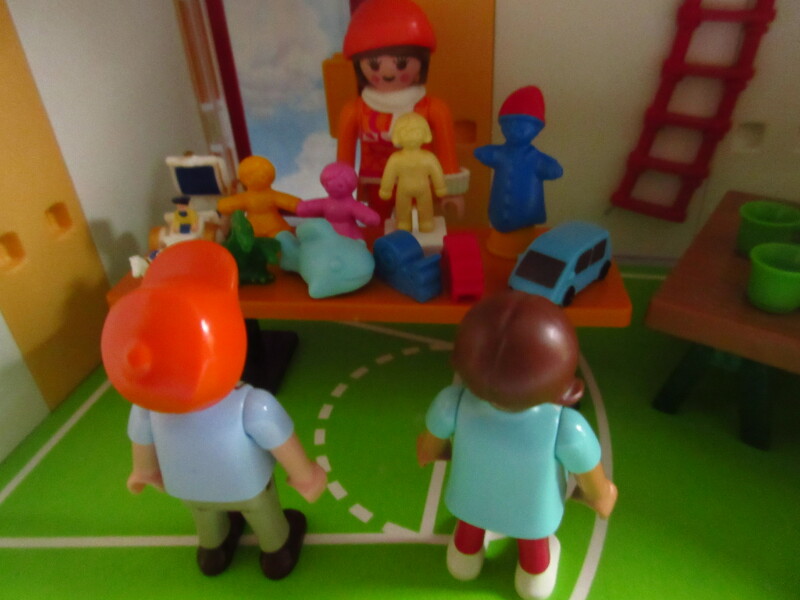 It's advent for the Playmobil people in our house...