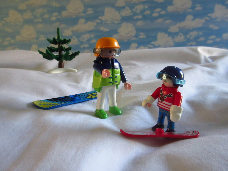 It's advent for the Playmobil people in our house...