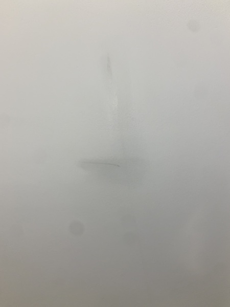 How to get scuffs off painted wall? I’ve made it worse!