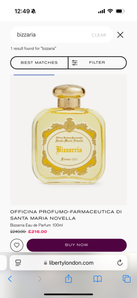 Dupe for Bizzaria?