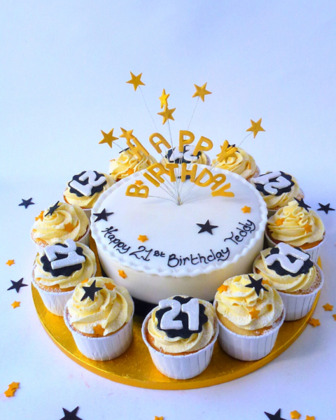 Cake challenge! How to make small cakes look celebratory?