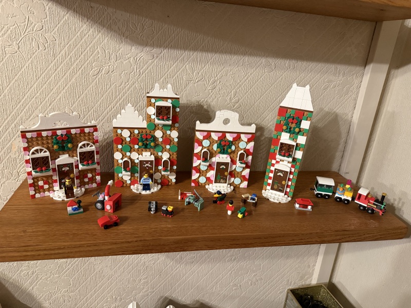 To show me your Lego collection?