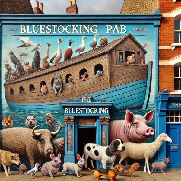 Bluestocking: the one where Boiled gets to the bar first!