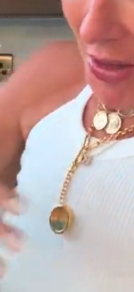 Heart necklace or pendant thing similar to below.