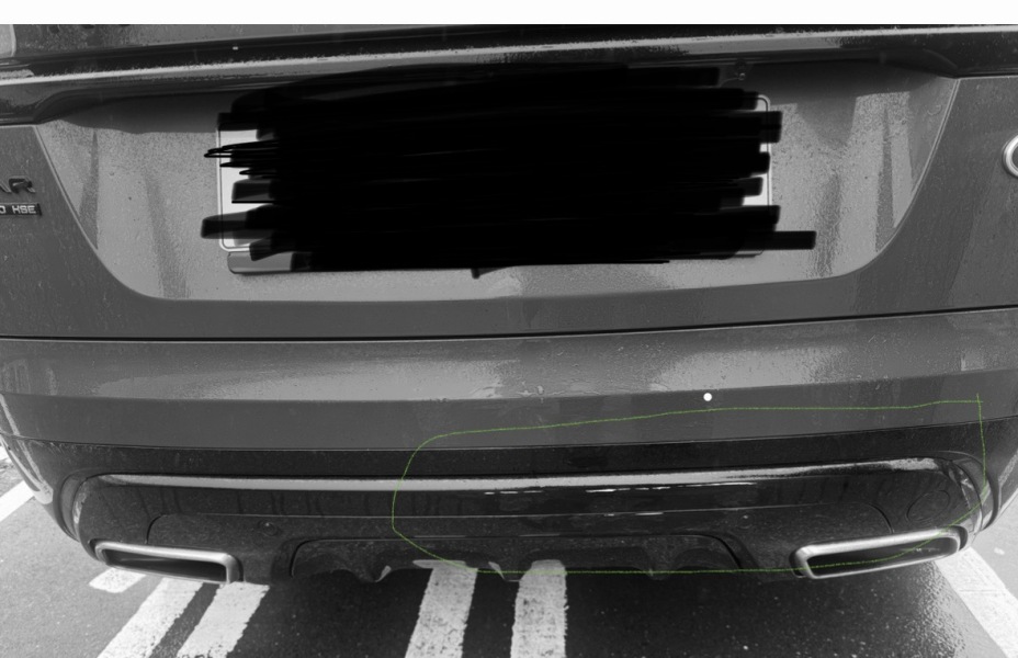 Accidentally scratched a car - help?