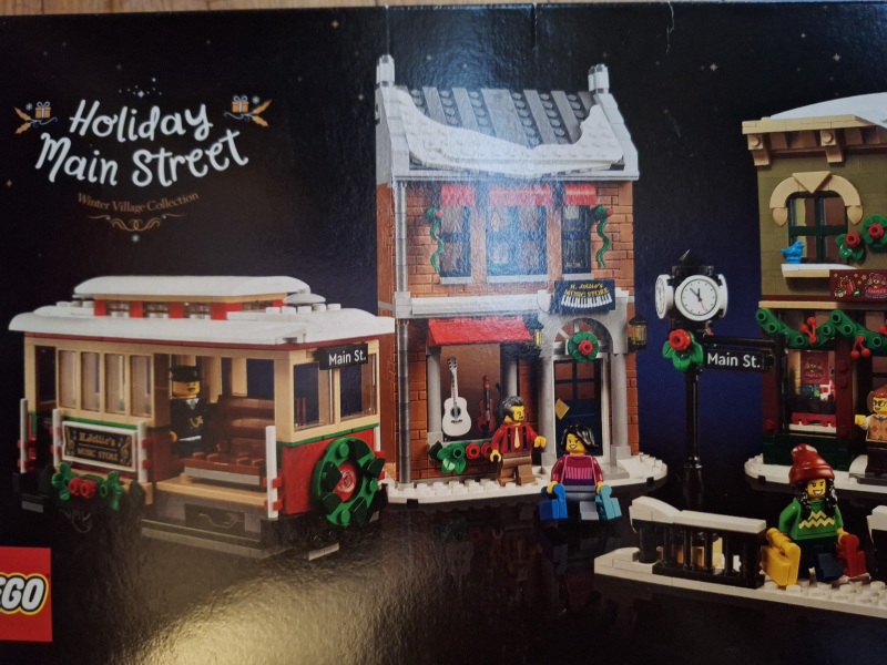 To show me your Lego collection?