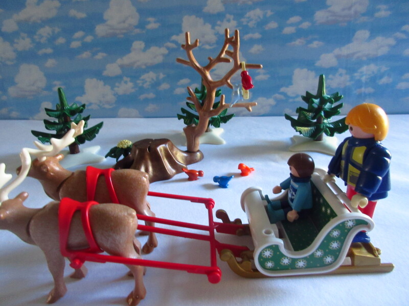 It's advent for the Playmobil people in our house...