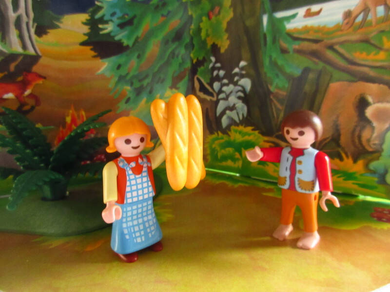 It's advent for the Playmobil people in our house...